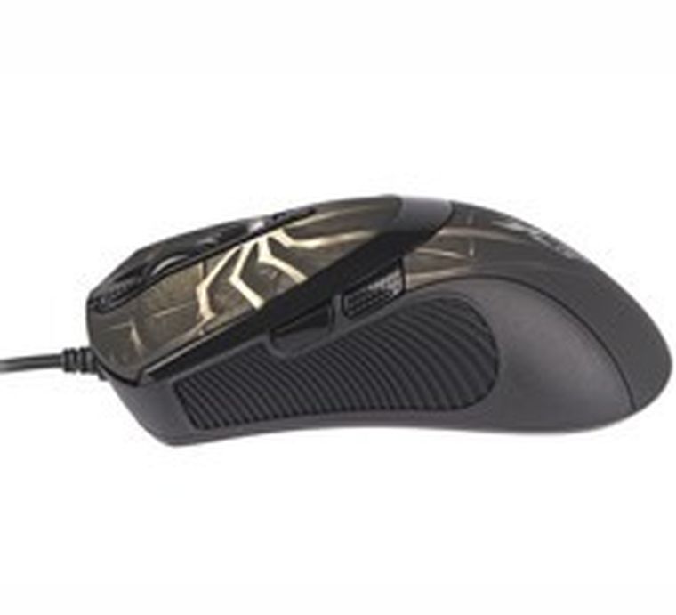 A4 Tech, mysz laserowa XGame Laser Evo X747 Brown Fire