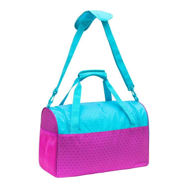 Abag, torba sportowa, hexagon mint ombre