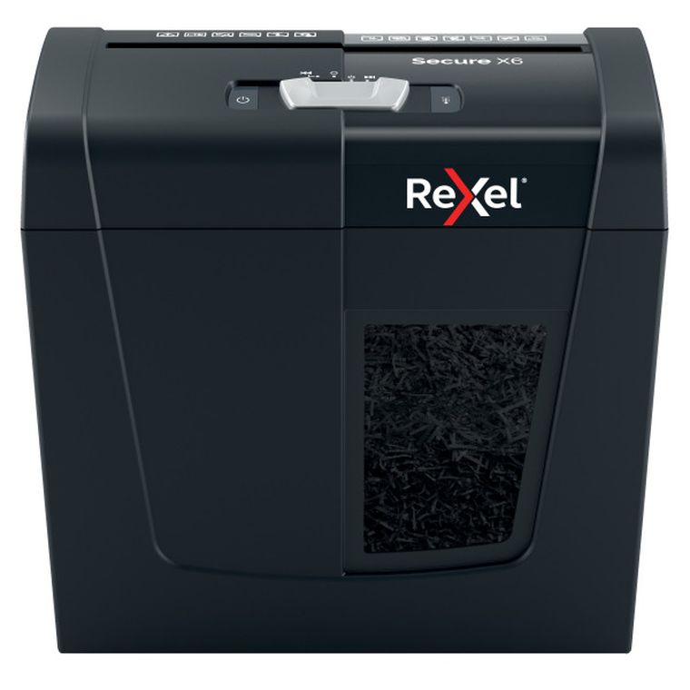 Acco, Secure X6, P-4, niszczarka, 6 kartek, 10l