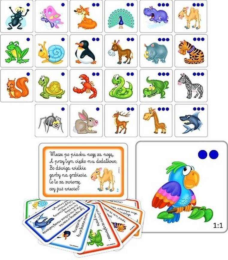 Adamigo, Zagadkowe zoo, gra familijna