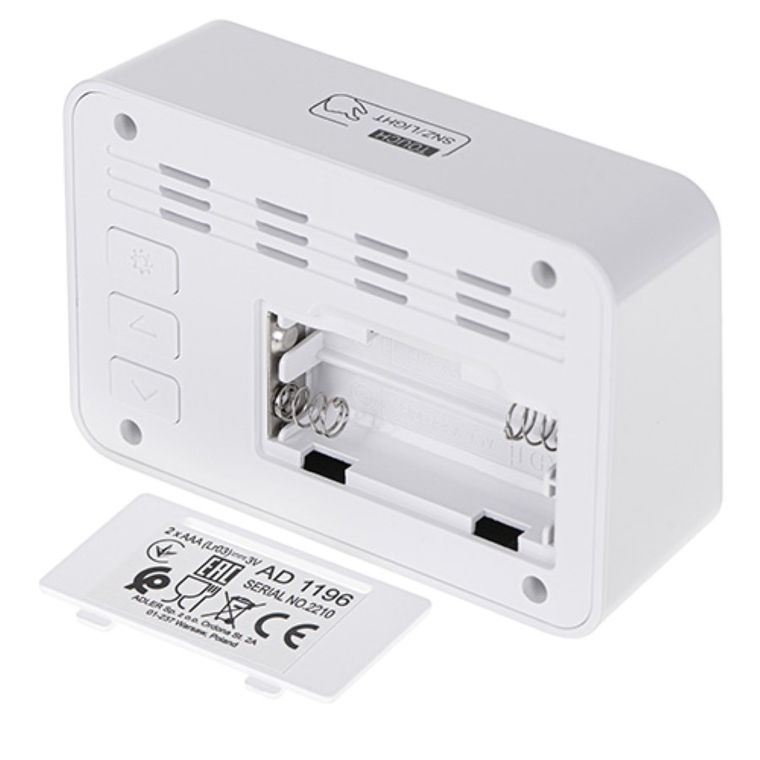 Adler, budzik na baterie, AD 1196W