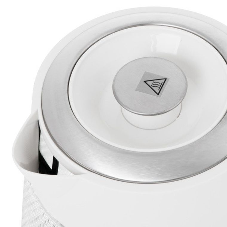 Adler, czajnik elektryczny, szklany, LED, 1,8l