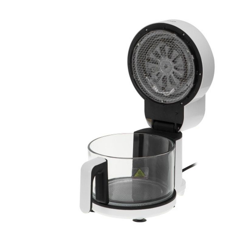 Adler, frytkownica beztłuszczowa ze szklaną misą, airfryer, 3l