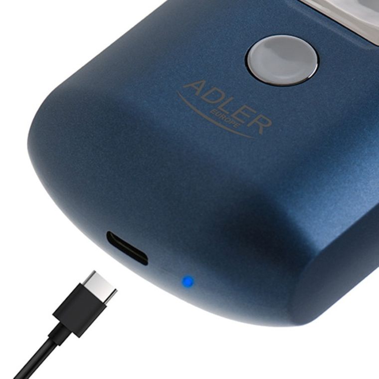 Adler, golarka podróżna 2 głowicowa z USB, AD 2937