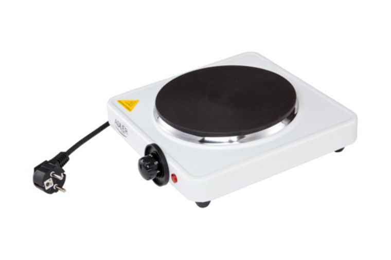 Adler, kuchenka elektryczna jednopalnikowa, 1500W, AD 6503