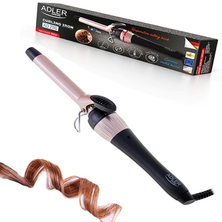 Adler, lokówka z regulacją temperatury, 19 mm