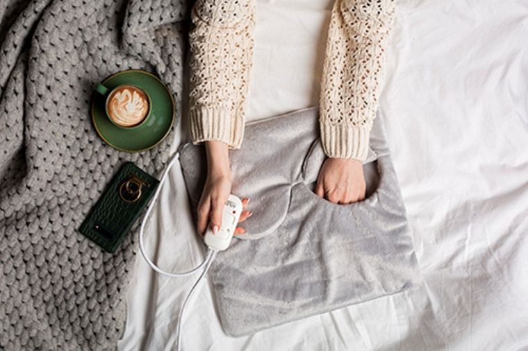 Adler, poduszka elektryczna, szara