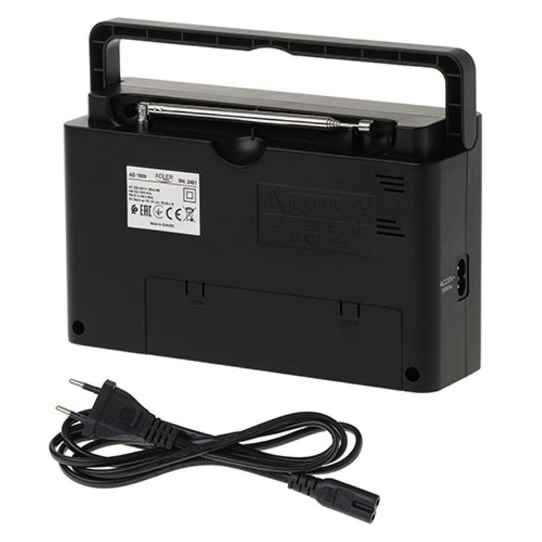 Adler, radio AM/FM, antena