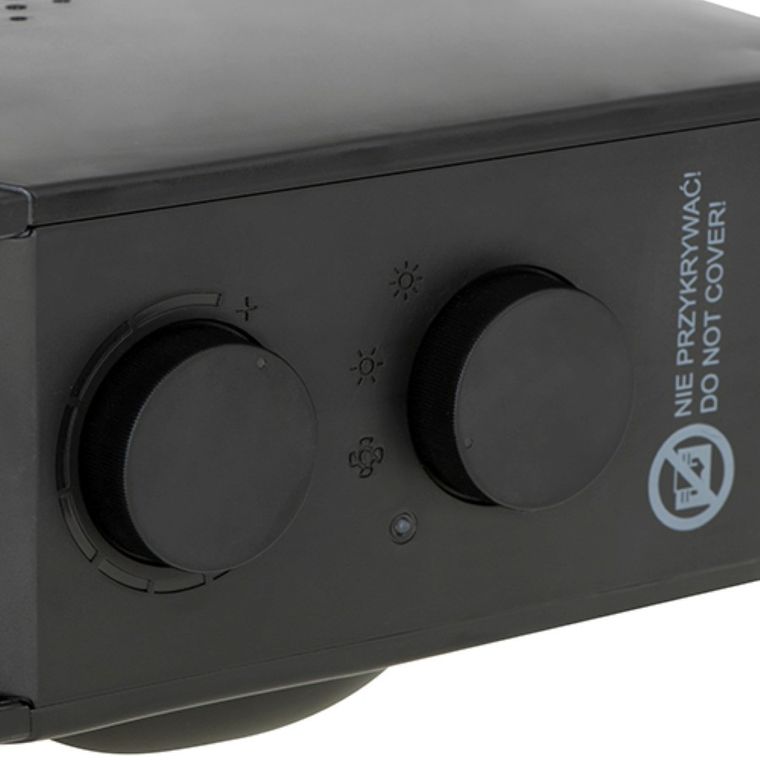 Adler, termowentylator, AD 7725, czarny