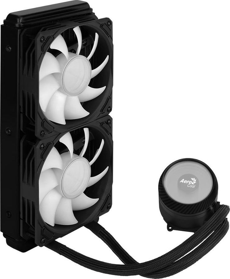 Aerocool, PGS Mirage L240, chłodzenie wodne, ARGB BK