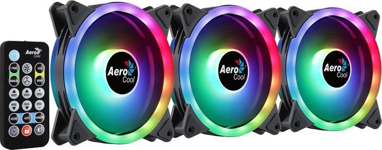 Aerocool, wentylator, PGS Duo 12 Pro, 3-120