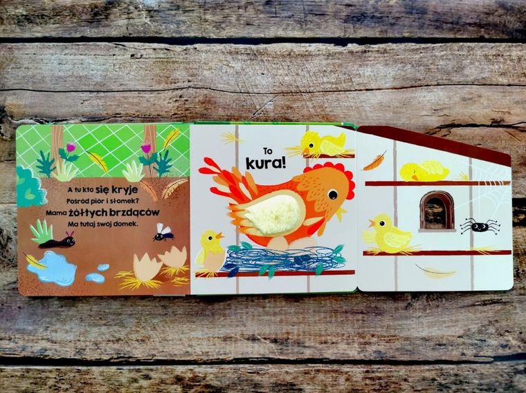 Akademia Mądrego Dziecka. Dotykam, zgaduję. Zwierzęta na wsi