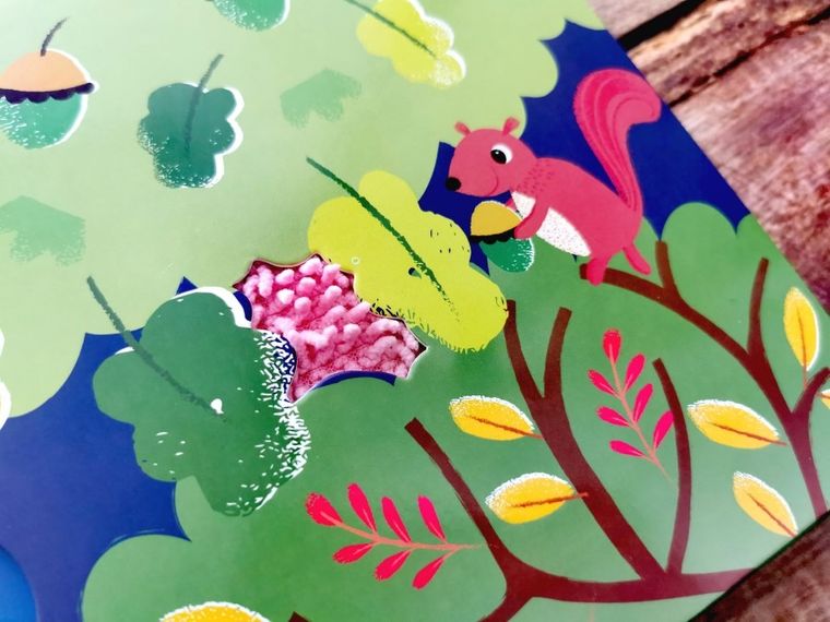 Akademia Mądrego Dziecka. Dotykam, zgaduję. Zwierzęta w lesie