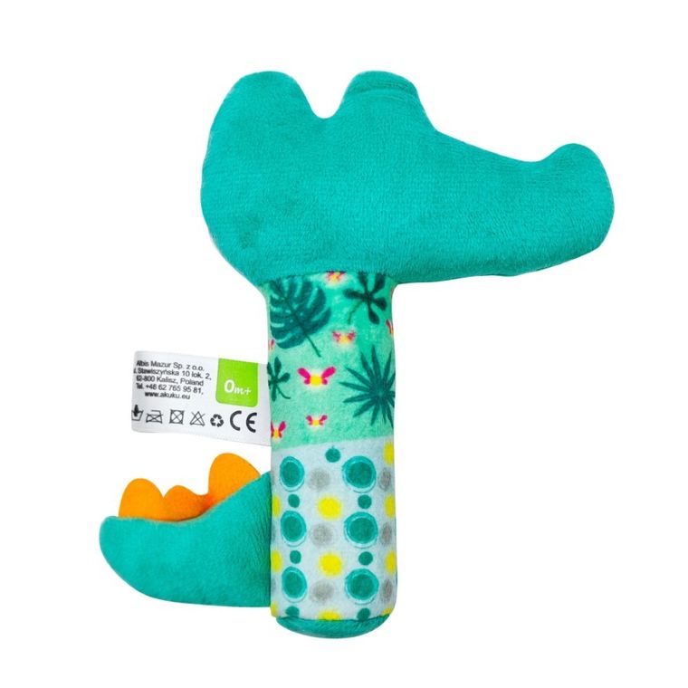 Akuku, grzechotka, piszczek, krokodyl