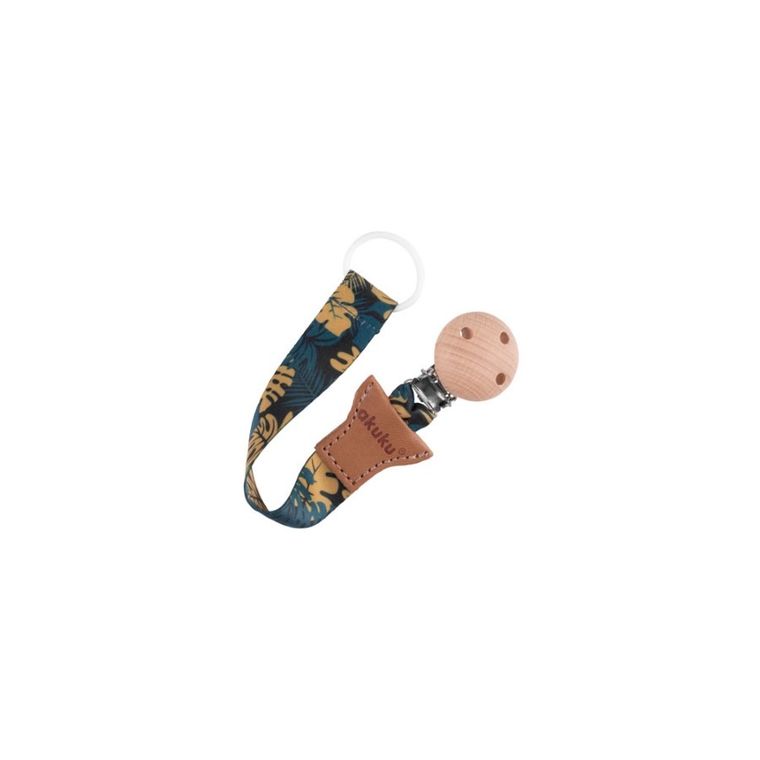 Akuku, Liście, uniwersalna tasiemka do smoczka