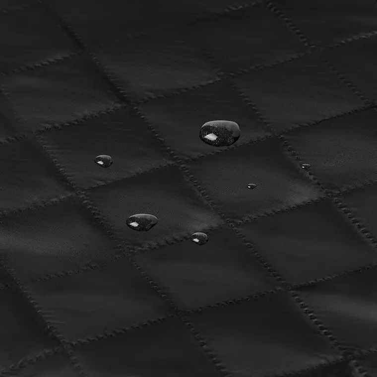 Akuku, mata pod fotelik samochodowy, długa, czarna