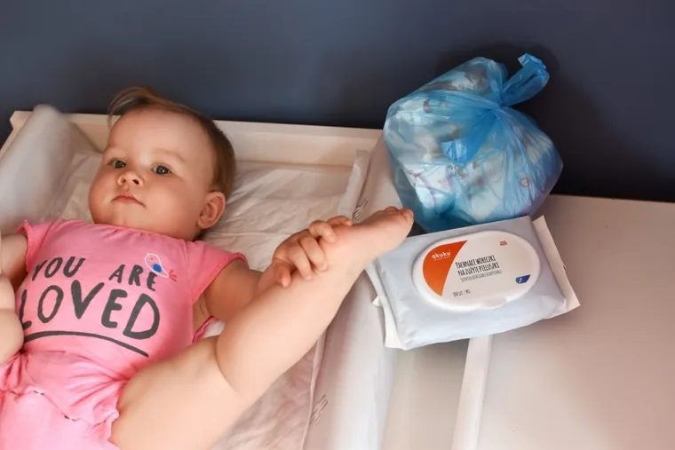 Akuku, pachnące woreczki na zużyte pieluszki, 100 szt.