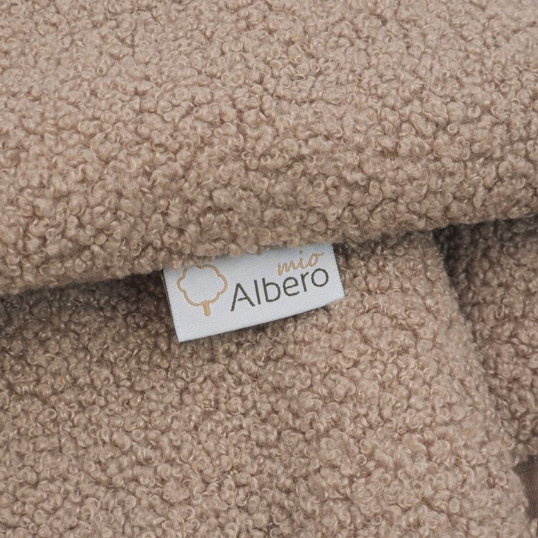 Albero Mio, Cotton Muślin & Boucle, otulacz do fotelika, karmel