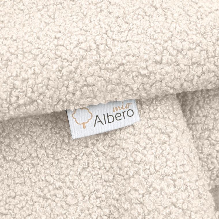 Albero Mio, Cotton Muślin & Boucle, otulacz do fotelika, wanilia