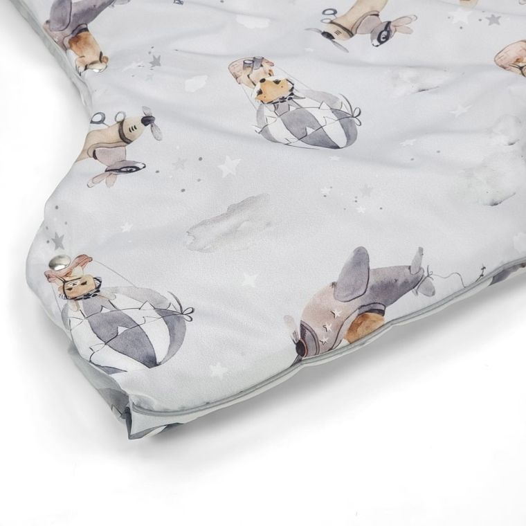 Albero Mio, Lot balonem, ponczo samochodowe