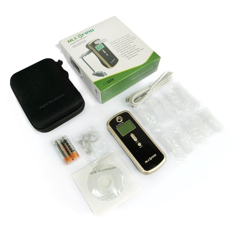 Alcofind, alkomat elektrochemiczny, DA 8700