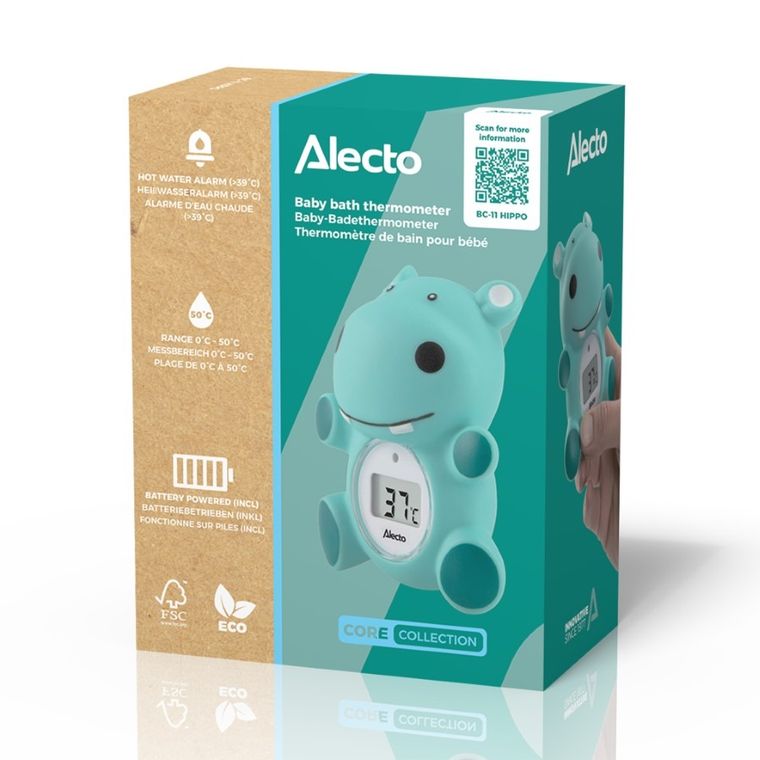 Alecto, BC-11, termometr do kąpieli, Hippo