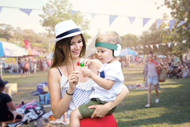 Alecto, BV-72, nauszniki wygłuszające dla niemowląt