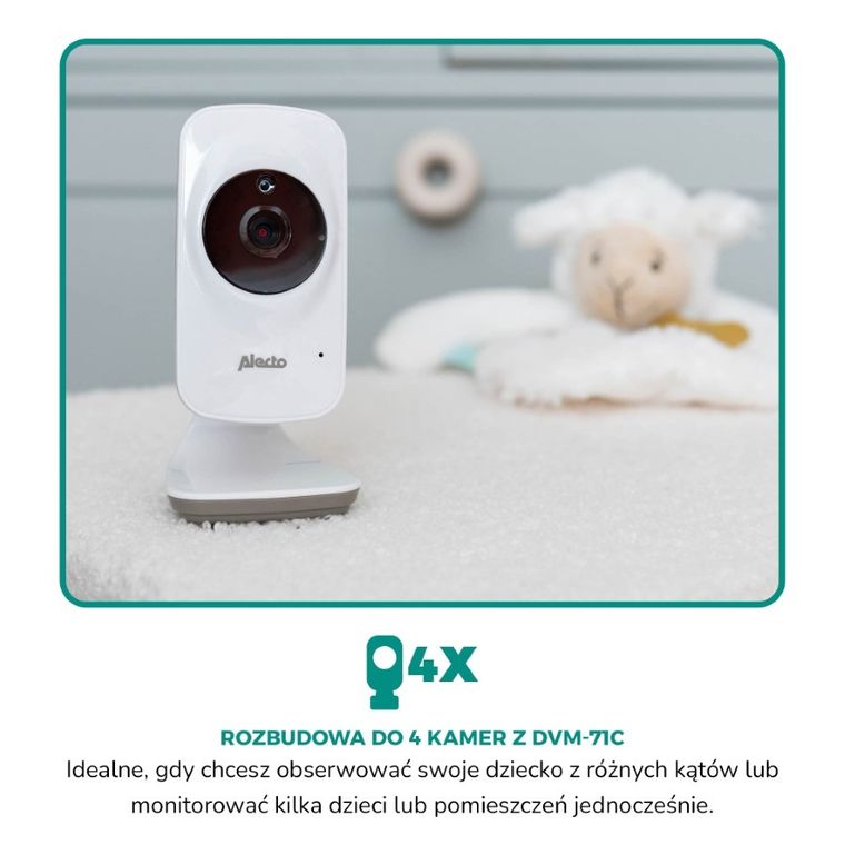 Alecto, niania elektroniczna, DVM-71