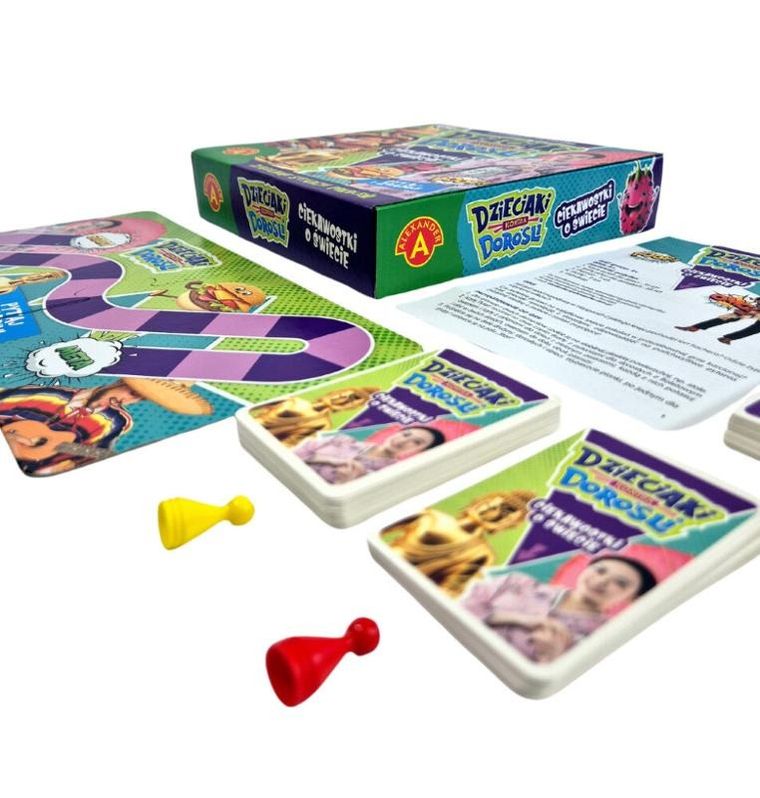 Alexander, Ciekawostki o Świecie, Pytaj i zgaduj, familijna gra karciana