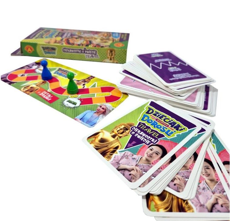 Alexander, Ciekawostki o Świecie, Travel, Pytaj i zgaduj, familijna gra karciana