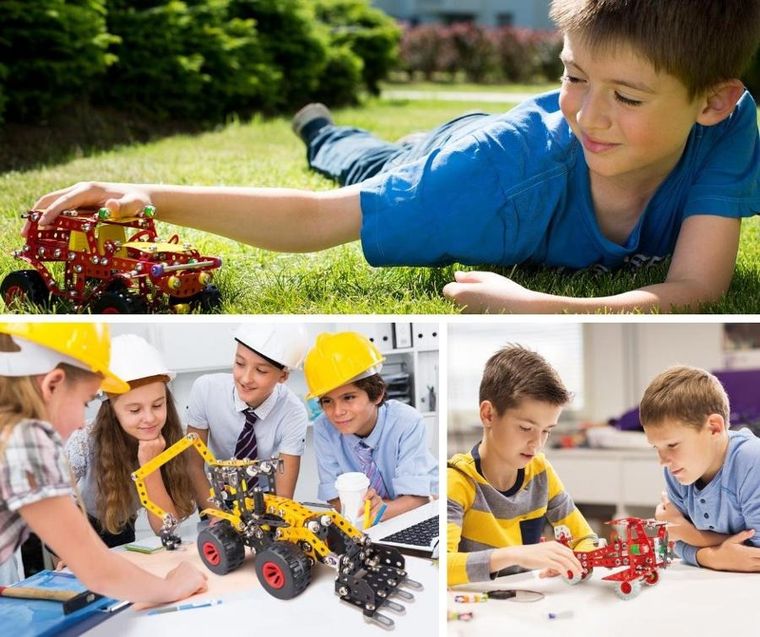 Alexander, Mały Konstruktor, Bolid, zestaw konstrukcyjny