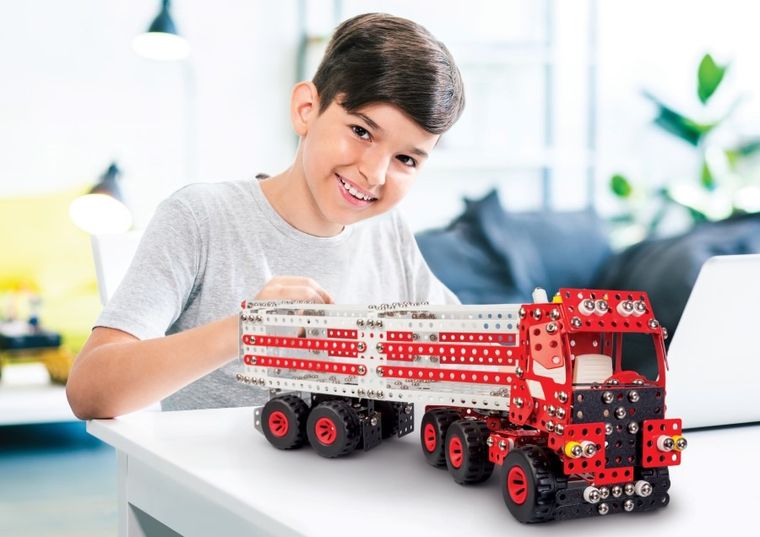 Alexander, Mały Konstruktor, Premium Truck 10w1, zestaw konstrukcyjny, 1141 elementów