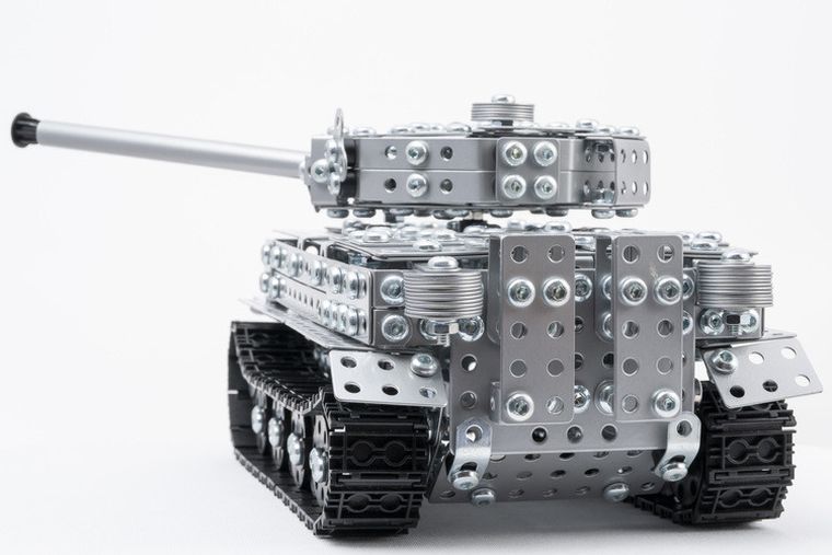 Alexander, Metalcraft, World of Tanks, czołg Tiger I, model do składania