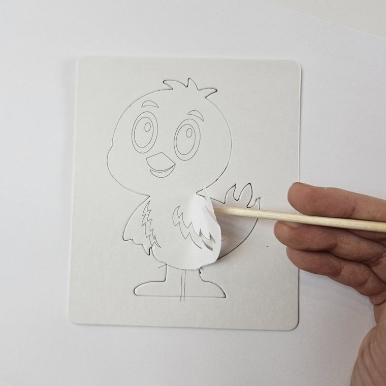 Alexander, Sand Art, Piaskowe Malowanki, Kurczaczek