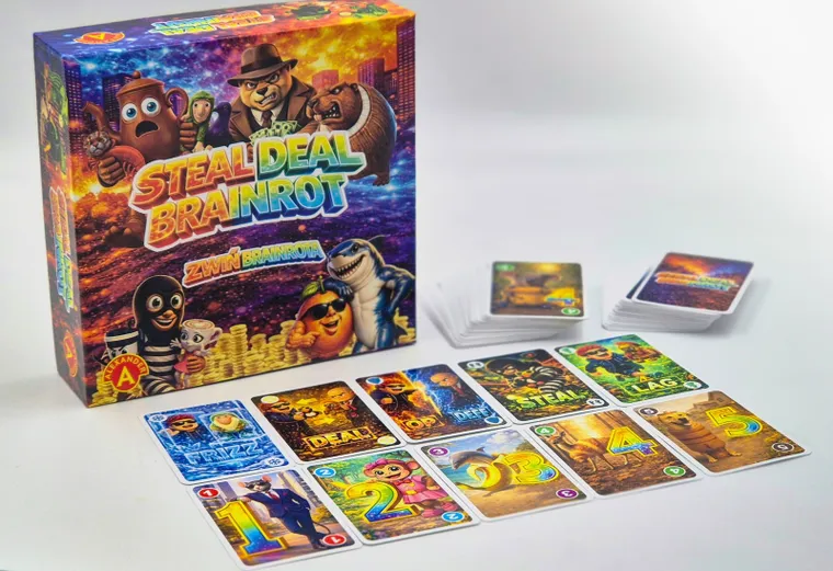 Alexander, Steal Deal Brainrot, Zwiń Brainrota, rodzinna gra karciana