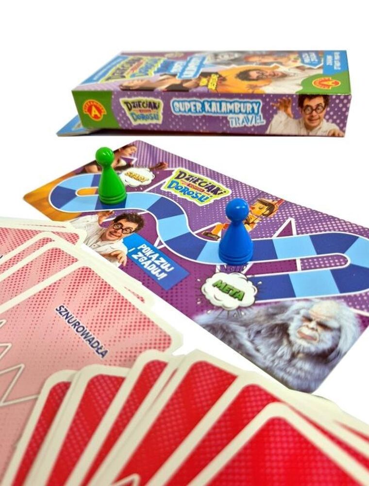 Alexander, Super Kalambury, Travel, Pokazuj i zgaduj, familijna gra karciana