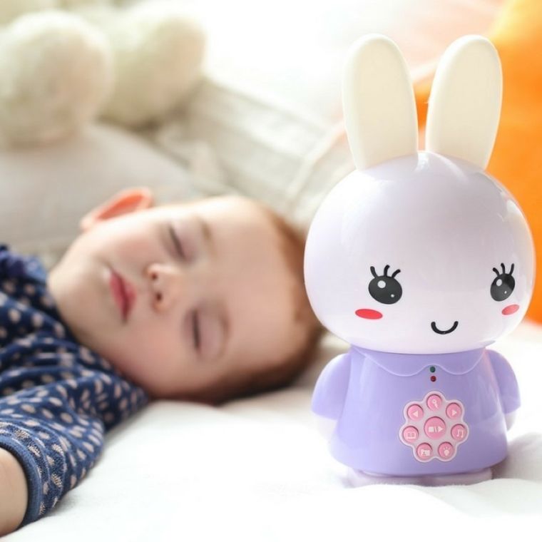 Alilo, Króliczek Honey Bunny, zabawka interaktywna, fioletowa
