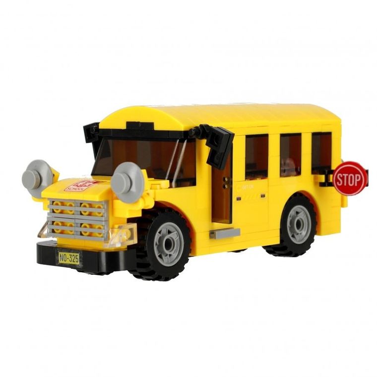 Alleblox, City, Bus, klocki konstrukcyjne, 242 elementów