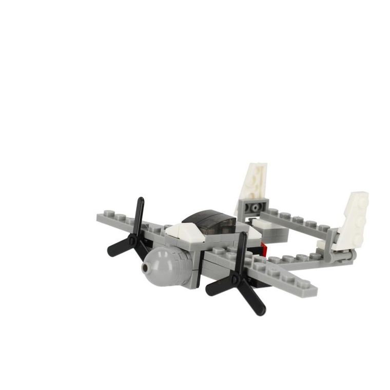 Alleblox, Military, klocki konstrukcyjne, 62 elementy