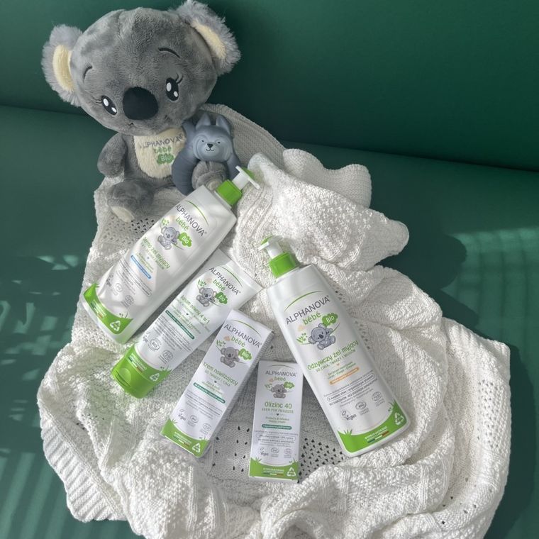 Alphanova Bebe, odżywczy żel do mycia skóry suchej i atopowej, 500 ml