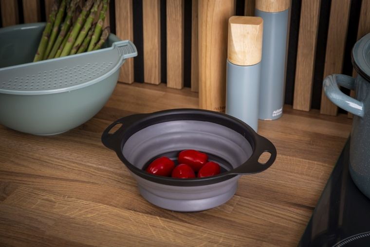 Altom Design, cedzak silikonowy, składany, 24-19-8 cm