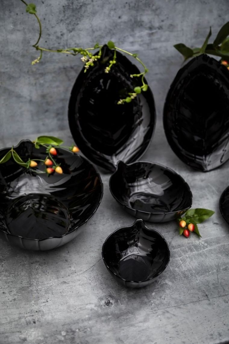 Altom Design, Nocturn, salaterka liść, 17,5-13,5 cm