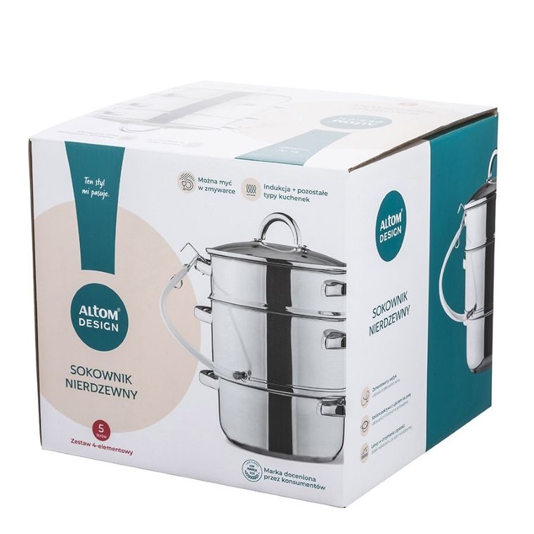 Altom Design, sokownik nierdzewny, 5l