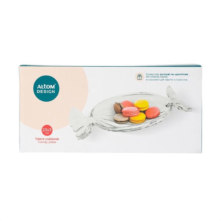 Altom Design, talerz cukierek, 23-3 cm, color box