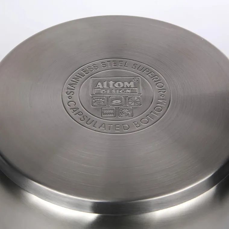 Altom Design, Vito, komplet garnków nierdzewnych, 8 elementów