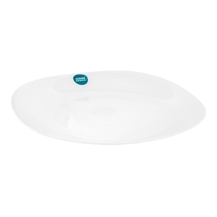 Altom Design, White Harmony, talerz płytki, 28 cm