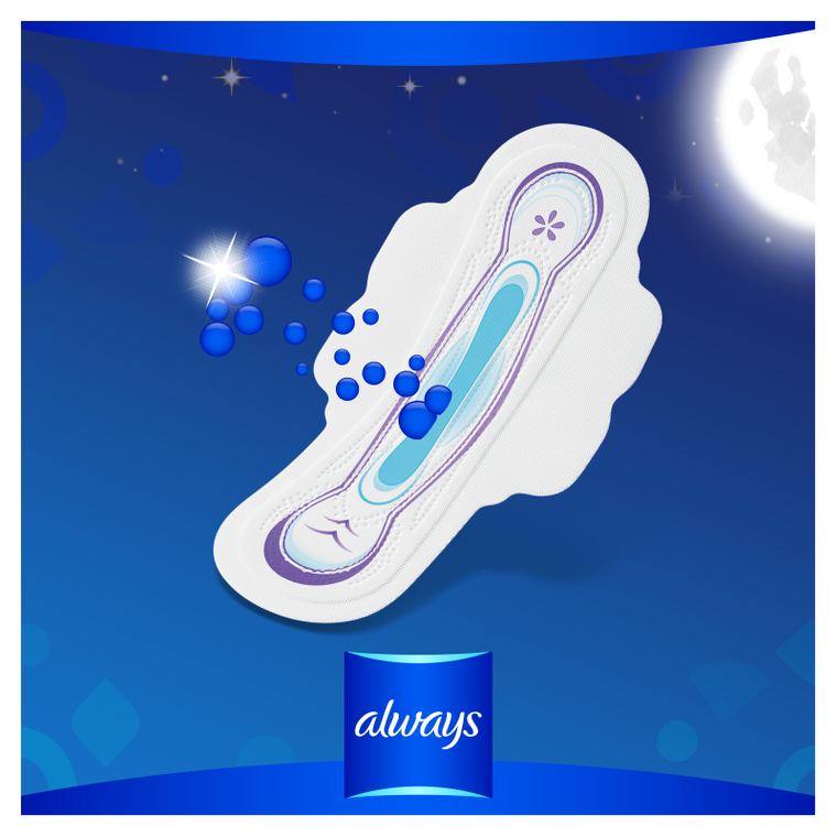 Always, Ultra Night, podpaski ze skrzydełkami, rozmiar 3, 7 szt.