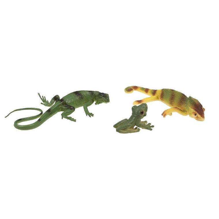 Anek dla dzieci, gady i owady, zestaw figurek