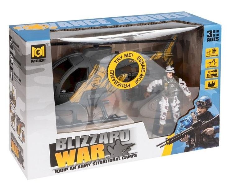 Anek dla Dzieci, helikopter wojskowy z figurką