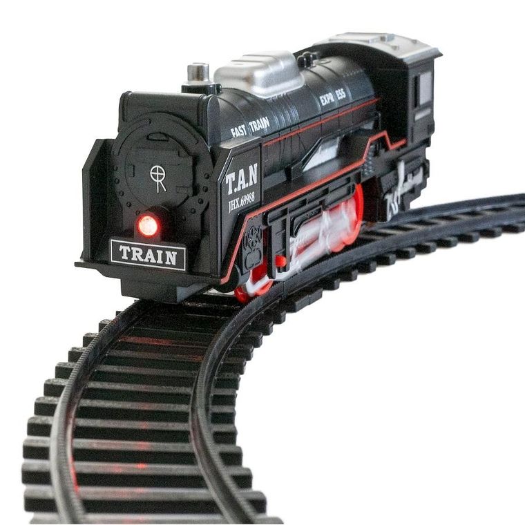 Anek dla Dzieci, kolejka, lokomotywa z torami